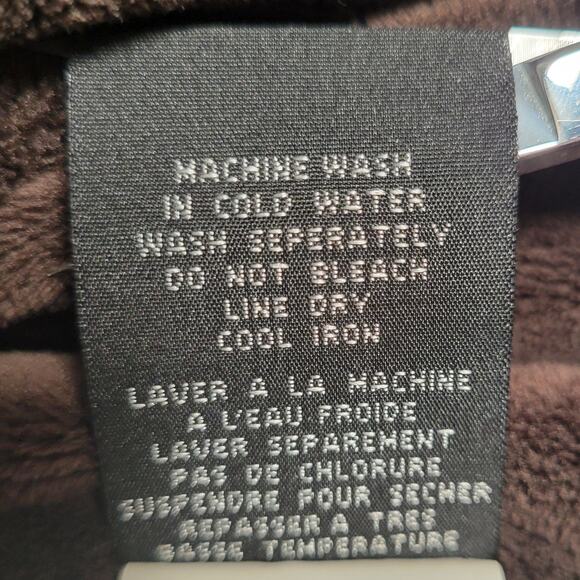 TRIBAL Fleece Lined Utility Vest Small Petite Brown - Picture 7 of 10